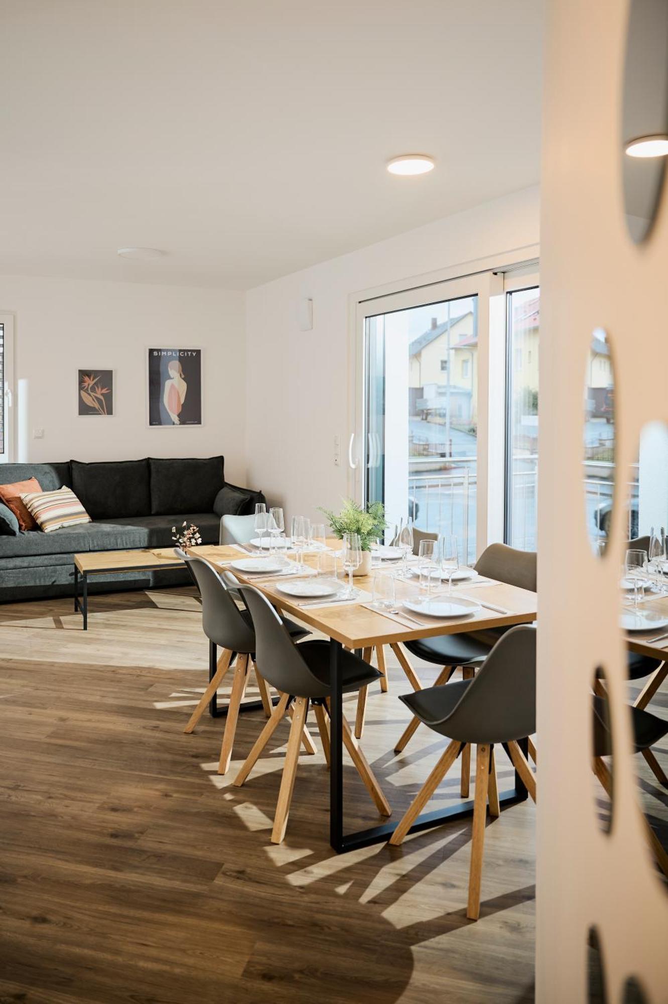 Moderne Apartments Mit Highspeed-Wlan Und Gratis-Tiefgarage Ihr Perfekter Rueckzugsort Nahe Dem Zentrum Und Der Therme I Barrierearm Bad Kissingen Esterno foto