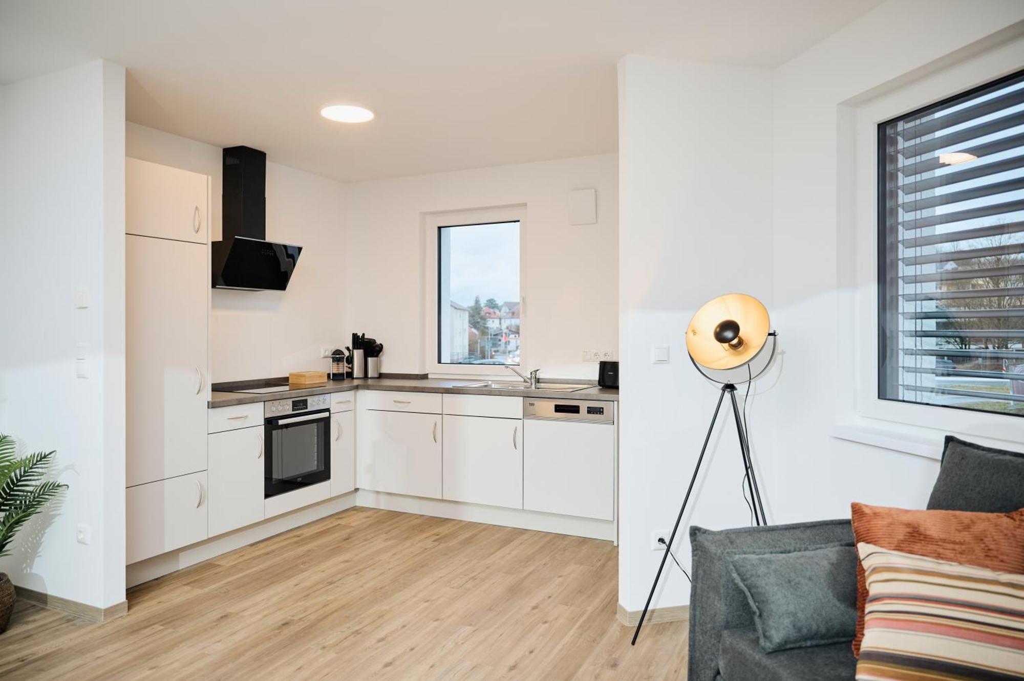 Moderne Apartments Mit Highspeed-Wlan Und Gratis-Tiefgarage Ihr Perfekter Rueckzugsort Nahe Dem Zentrum Und Der Therme I Barrierearm Bad Kissingen Esterno foto